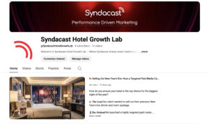 Introducing the Syndacast Hotel Growth Lab on YouTube